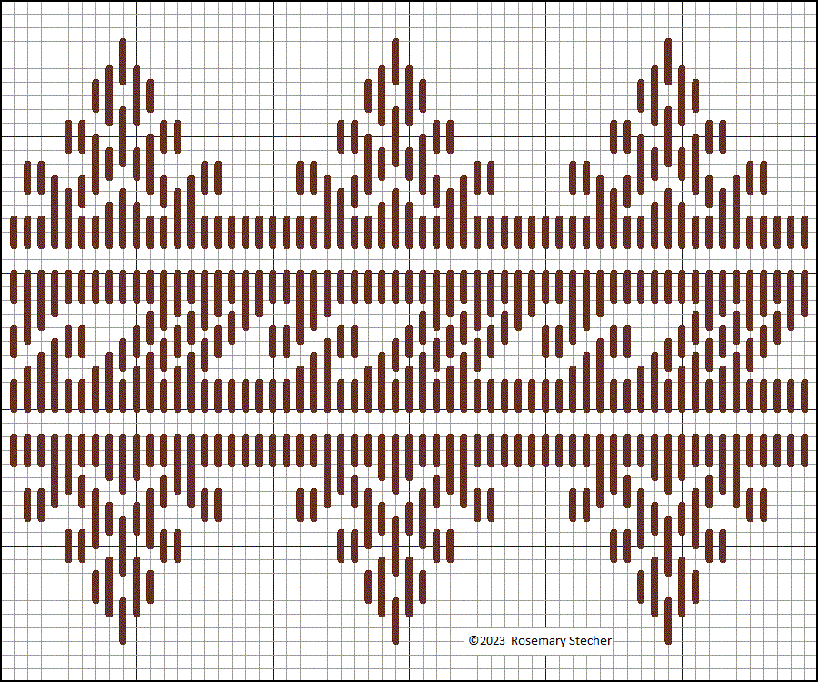 Chart for Pattern Darning