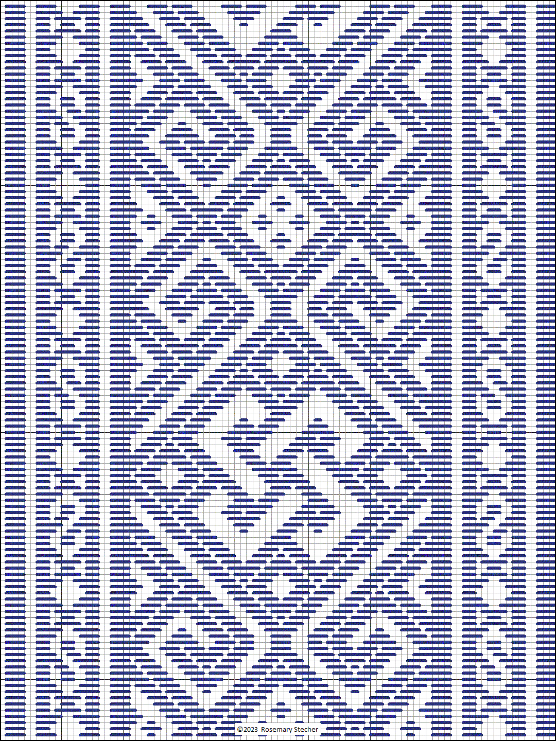 Chart for Pattern Darning