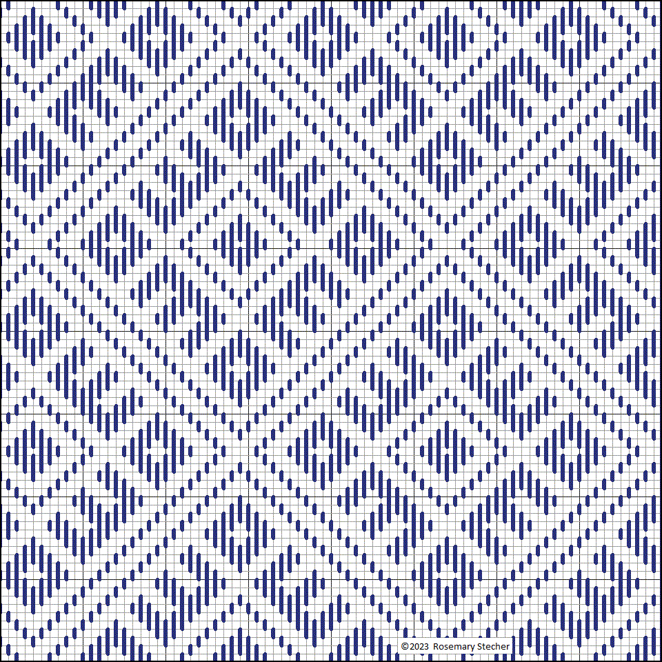 Chart for Pattern Darning