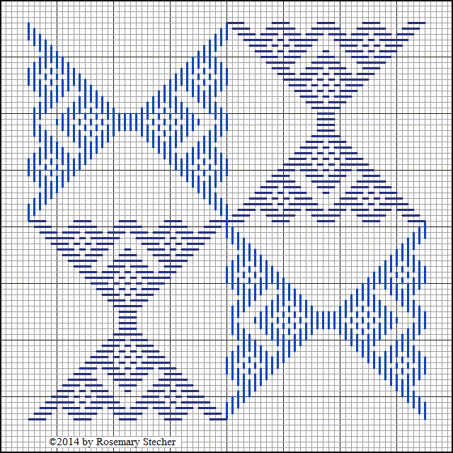 Chart for Pattern Darning