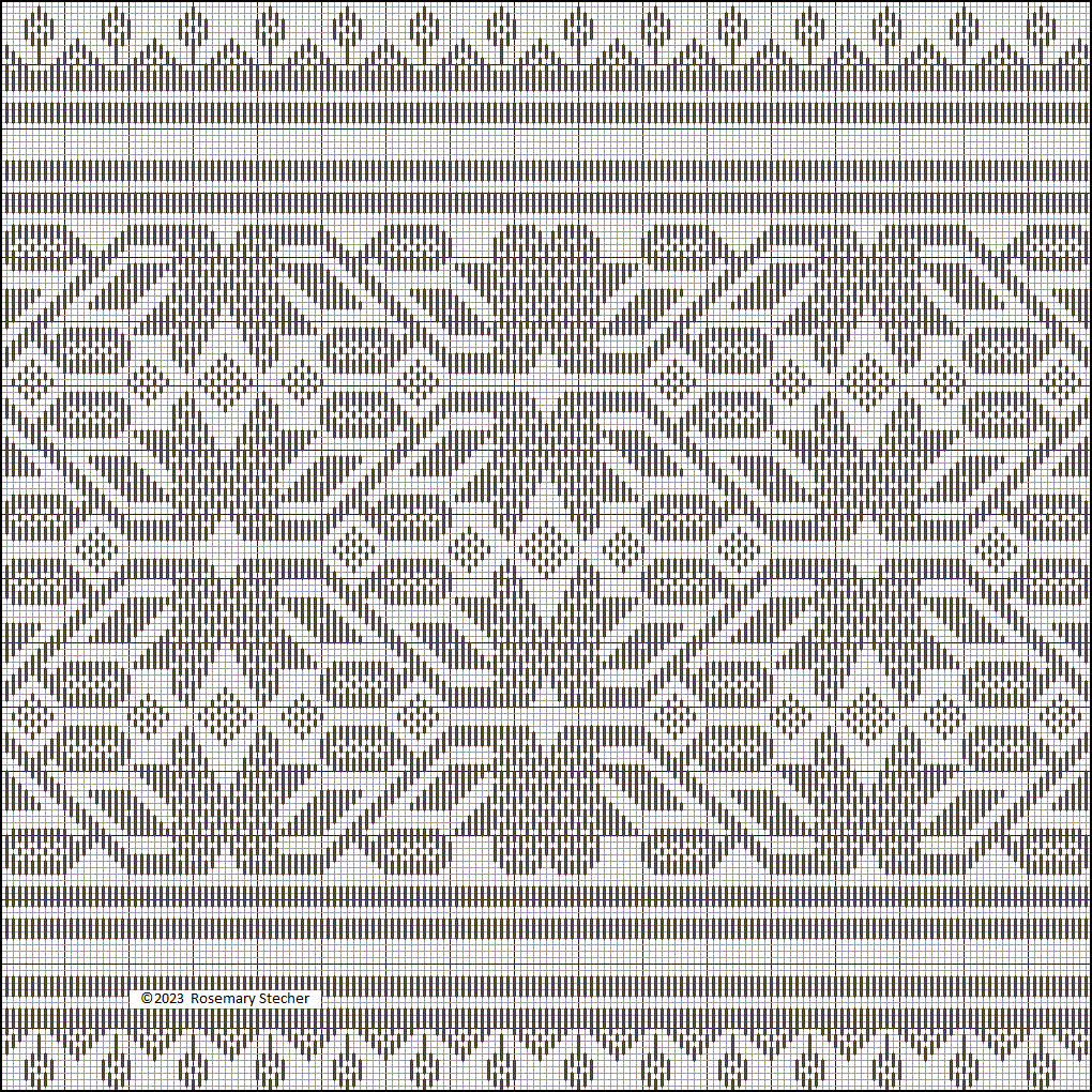 Chart for Pattern Darning