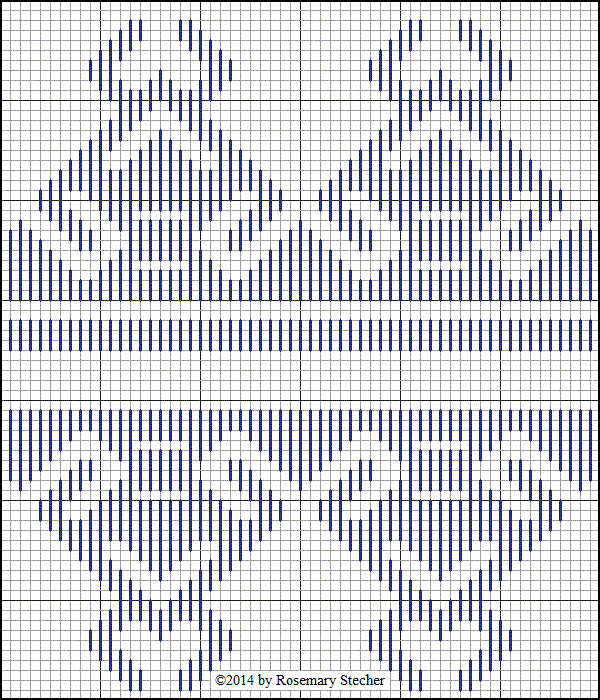 Chart for Pattern Darning