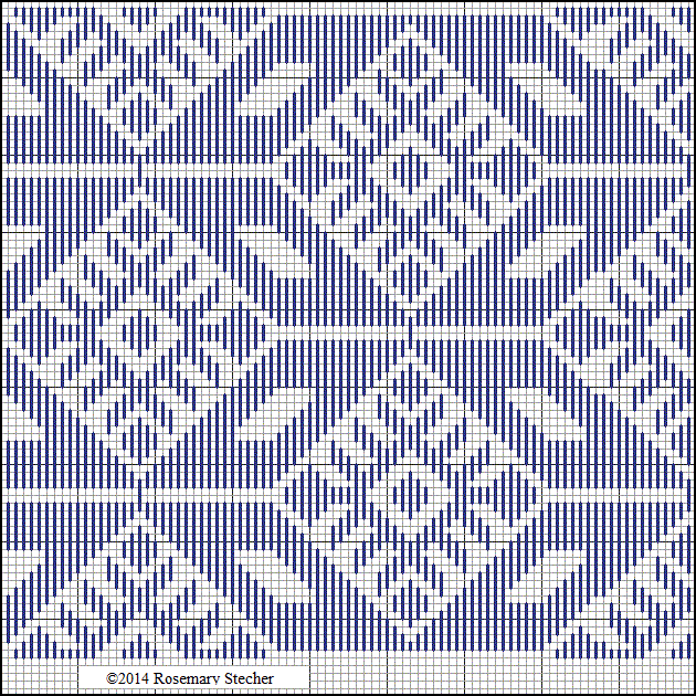 Chart for Pattern Darning