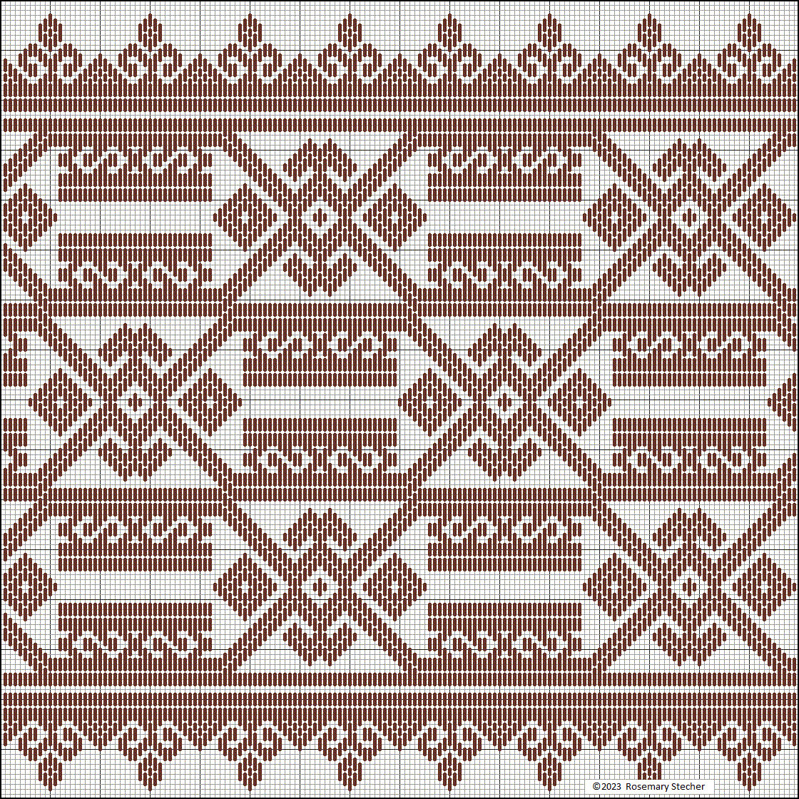 Chart for Pattern Darning