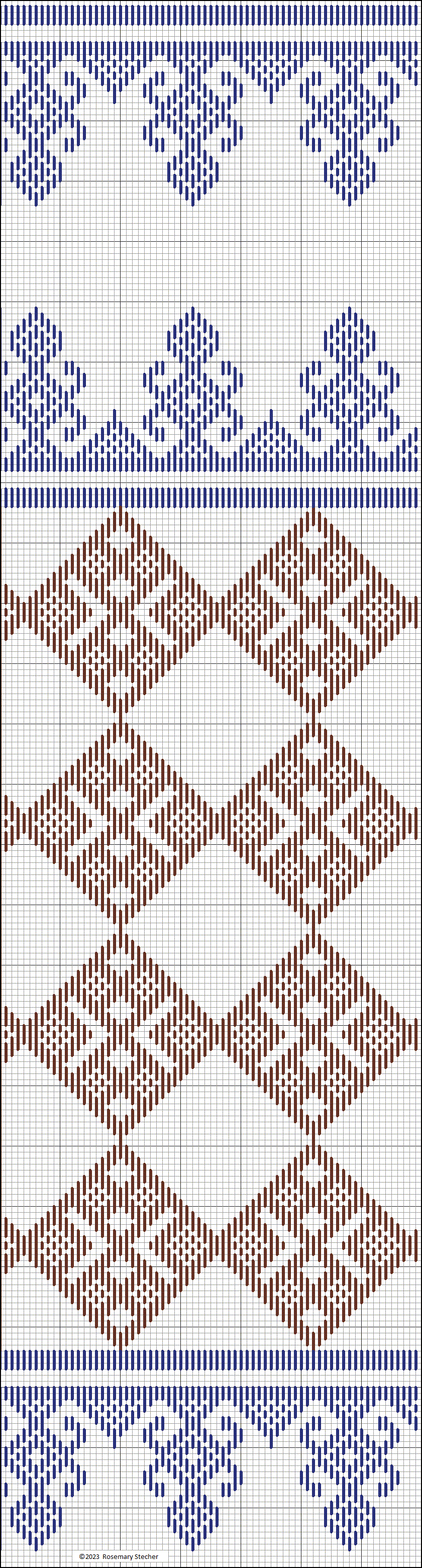 Chart for Pattern Darning