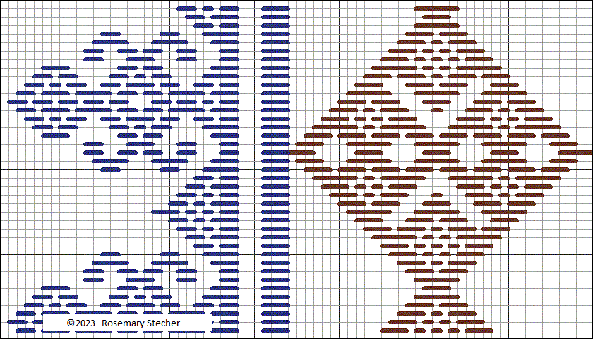 Chart for Pattern Darning