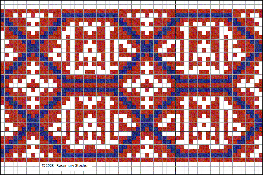 Chart for Cross Stitch Embroidery