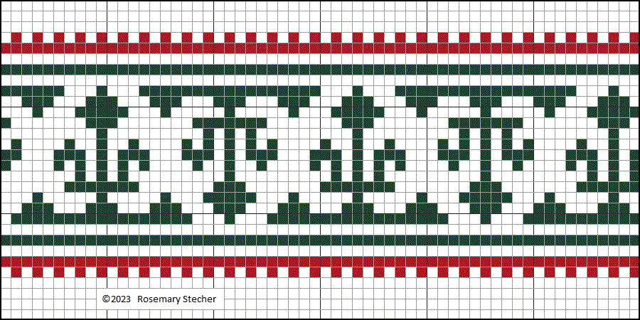 Chart for Cross Stitch Embroidery