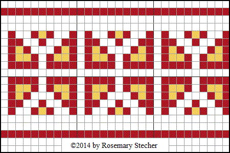 Chart for Cross Stitch Embroidery