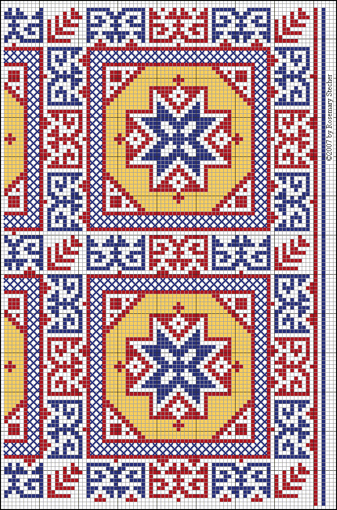 Chart for Cross Stitch Embroidery