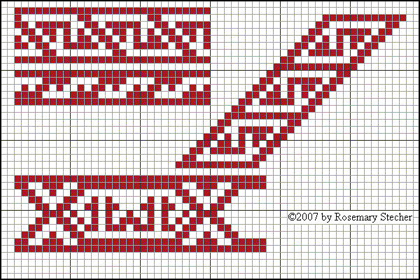Chart for Cross Stitch Embroidery