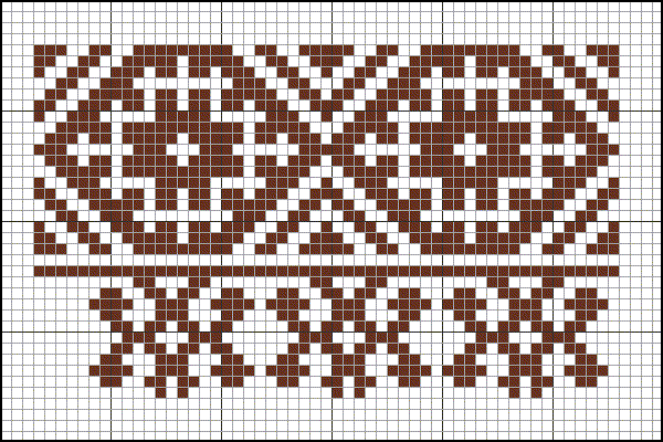 Chart for Cross Stitch Embroidery