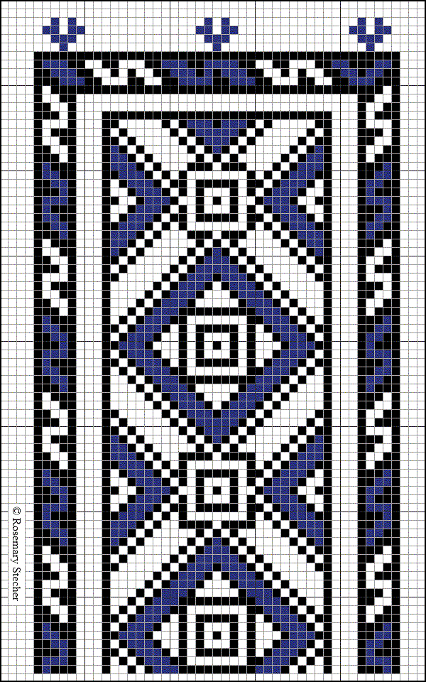 Chart for Cross Stitch Embroidery