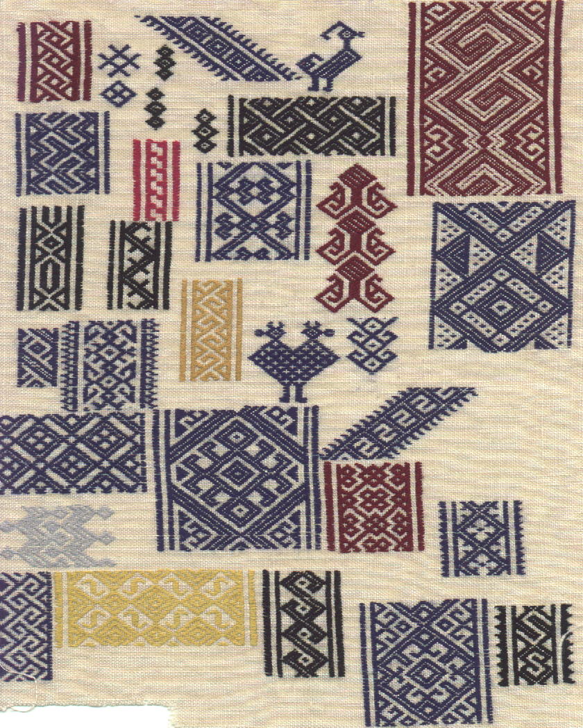 Mamluk-style pattern-darning sampler