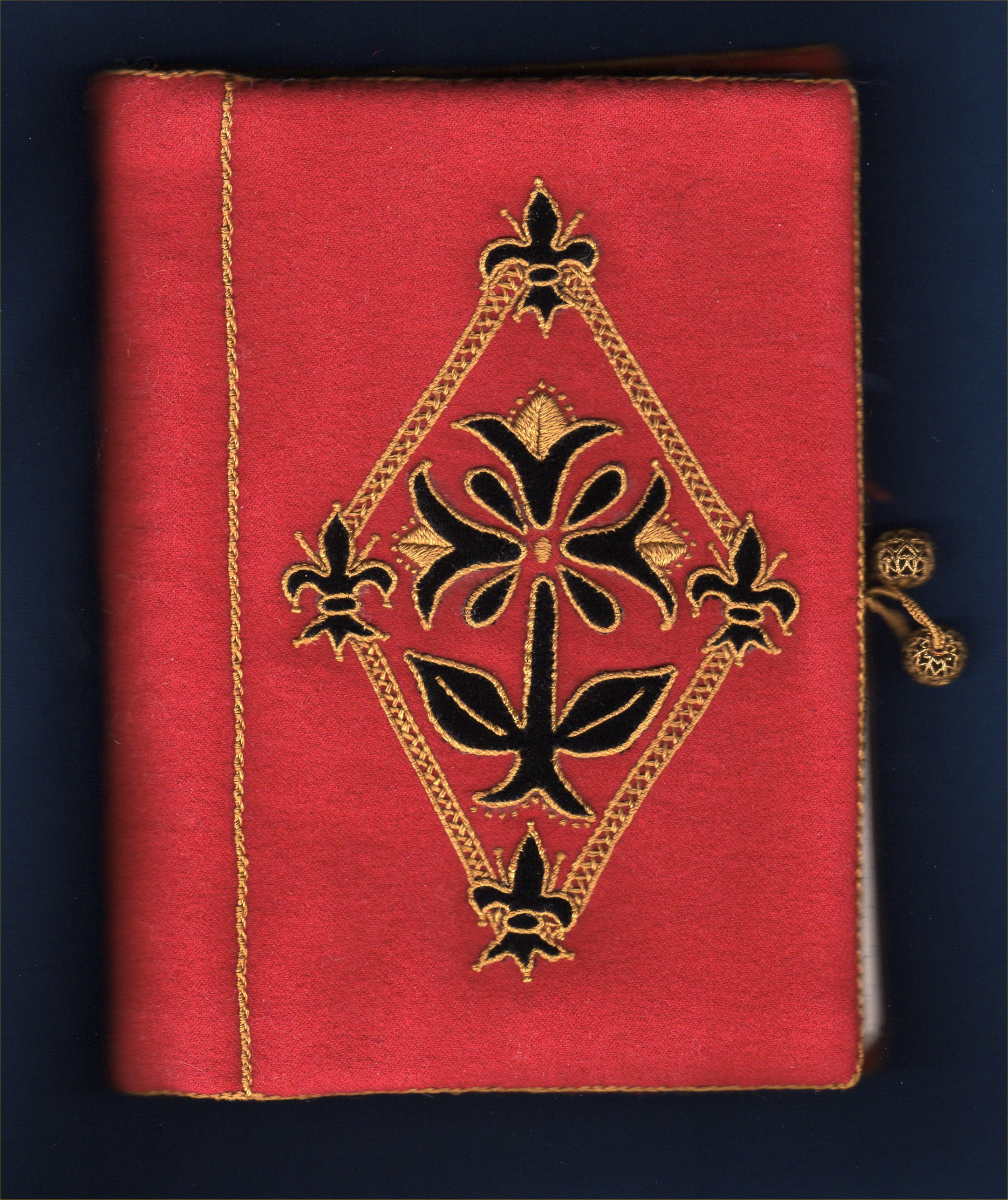 Applique Notebook Cover